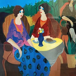 Itzchak Tarkay Signed Seriolithograph Morning Social -Curriculum & Resources shop 2803918187