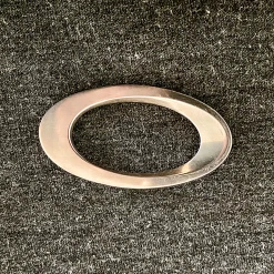 Hans Hansen Modernist Sterling Silver Oval Pin