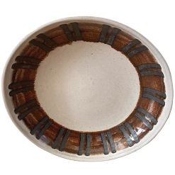Marshall Studios Mid-Century Modern Stoneware Serving Bowl Signed By Artist Martz -Curriculum & Resources shop 2898935003