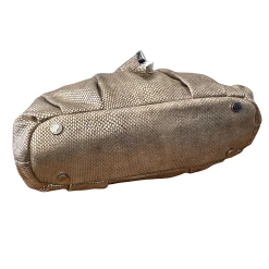 Michael Kors Carey Metallic Snakeskin Embossed Cinch Purse -Curriculum & Resources shop 2957834936