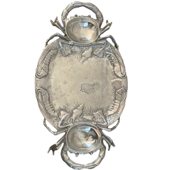 Arthur Court Vintage Aluminum Crab Serving Platter -Curriculum & Resources shop 3006449753