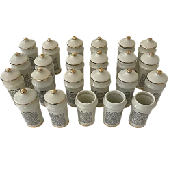 MI Hummel Porcelain Spice Jars Made In Japan Set Of 23 -Curriculum & Resources shop 3063928533