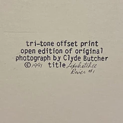 Clyde Butcher Legendary Photogragher Tri-Tone Offset Landscape Print Professionally Framed Loxahatchee River #1 -Curriculum & Resources shop 3072593772