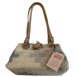 MARCO AVANE Made In USA Authentic Dhurrie Rug Bag Purse -Curriculum & Resources shop 3079379860