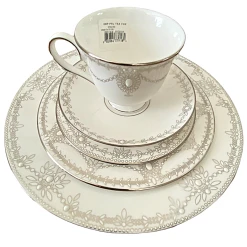 Lenox Marchesa Empire Pearl Fine Bone China Made In USA