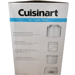 Cuisinart Ice Cream Maker Model ICE-21 -Curriculum & Resources shop 3109437390