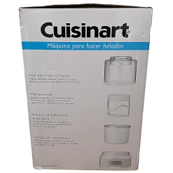 Cuisinart Ice Cream Maker Model ICE-21 -Curriculum & Resources shop 3109437395
