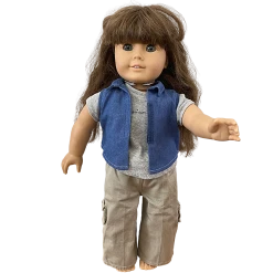 American Girl Doll 18" Stamped Pleasant Company