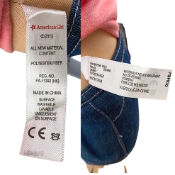 American Girl Doll 18" 2013 #0184SJ -Curriculum & Resources shop 3118037435