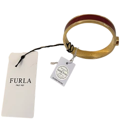 FURLA Italy 1927 Bangle Bracelet With Swarovski Crystals -Curriculum & Resources shop 3125233593