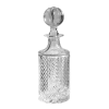 Ralph Lauren Vintage Crystal Herringbone Decanter & Stopper
