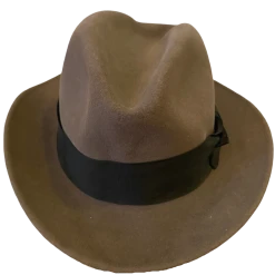 Stetson Felt Fedora Hat Size 6 7/8