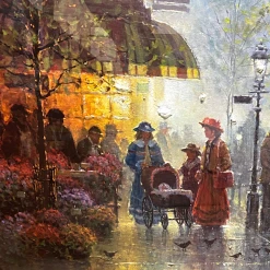 ​G Harvey Limited Edition Print "The Blessing" With Numbered Certificate Of Authentication & Professionally Framed -Curriculum & Resources shop 3190088922