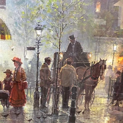 ​G Harvey Limited Edition Print "The Blessing" With Numbered Certificate Of Authentication & Professionally Framed -Curriculum & Resources shop 3190122542