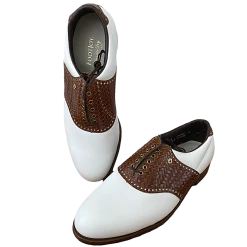 FOOTJOY Classics Golf Shoe & Dust Bags Men's Size 12