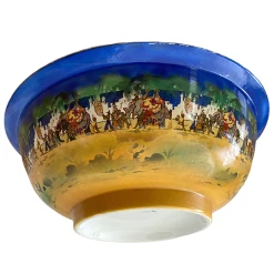 New Hall Pottery Made In England Procession Of Elephants Centerpiece Basin Bowl -Curriculum & Resources shop 3259104165