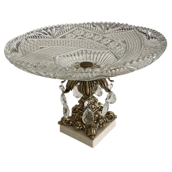 Genuine Monarch Crystal Made In Germany Pedestal Centerpiece -Curriculum & Resources shop 3259121190