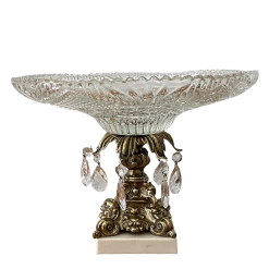Genuine Monarch Crystal Made In Germany Pedestal Centerpiece -Curriculum & Resources shop 3259125108