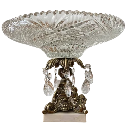 Genuine Monarch Crystal Made In Germany Pedestal Centerpiece -Curriculum & Resources shop 3259145003
