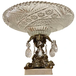 Genuine Monarch Crystal Made In Germany Pedestal Centerpiece -Curriculum & Resources shop 3259145013