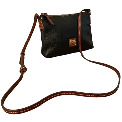 Dooney & Bourke Pebble Grain Zip Top Crossbody Purse