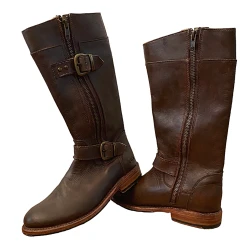 BED STU Goodyear Welted Construction Leather Boot Women's Size 6 -Curriculum & Resources shop 3272899868