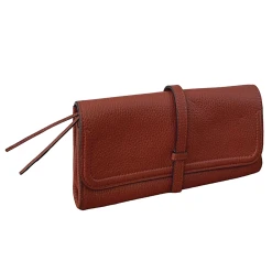 ANNABEL INGALL AUSTRALIA Pebble Grain Snap Closure Wallet/Clutch