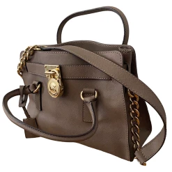 Michael Kors Handle & Shoulder Strap Snap Closure Purse