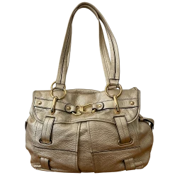 B MAKOWSKY Pebble Grain Soft Leather Tote Purse