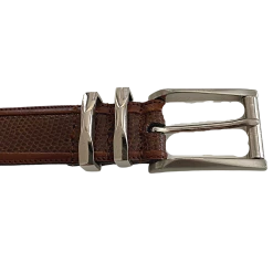Mezlan Genuine Lizard 1 3/8" Belt Men's Size 42 -Curriculum & Resources shop 3296190347