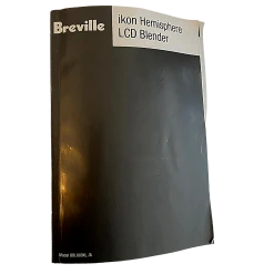 Breville Ikon Hemisphere LCD Blender Model #BBL600XL -Curriculum & Resources shop 3299484598
