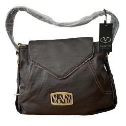 VALENTINO By Serendipity Valentino Faux Leather Zip Top & Magnetic Flap Closure Purse