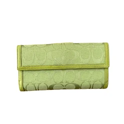 COACH Signature Turnlock Checkbook & Wallet -Curriculum & Resources shop 3346035824