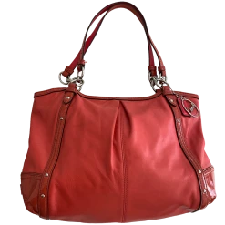 COACH Zip Top & Patent Leather Trim Purse Z33011 -Curriculum & Resources shop 3350265278