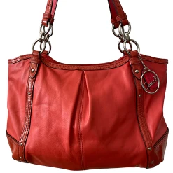 COACH Zip Top & Patent Leather Trim Purse Z33011 -Curriculum & Resources shop 3350271007