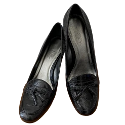 Ann Taylor Loft Christine Embossed 3" Heel Shoe Women's Size 7.5 -Curriculum & Resources shop 3354456117