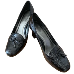 Ann Taylor Loft Christine Embossed 3" Heel Shoe Women's Size 7.5