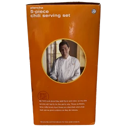 Bobby Flay 5-Piece Chili Boxed Serving Set -Curriculum & Resources shop 3354581708