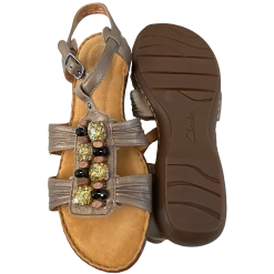 Clarks® Brisk Rosebud Sandal Shoe Women's Size 8 -Curriculum & Resources shop 3417424528