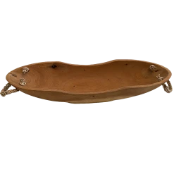 Anthropologie Wood Serving Bowl