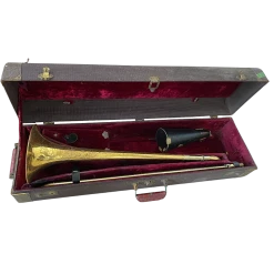 H.N. White Co. Vintage King Trombone Liberty Model #2-B & Case