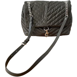 Rebecca Minkoff Quilted Nylon Magnetic Closure Crossbody Purse