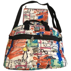 Brighton Crossbody Weekender Travel Tote Bag & Storage Pouch -Curriculum & Resources shop 3449870173