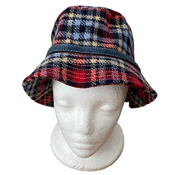 COACH Wool Plaid Hat Women's Size Small -Curriculum & Resources shop 3454658422