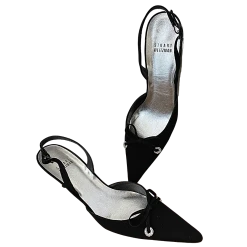 STUART WEITZMAN Pointed Toe Slingback 2.5" Heel Shoe Women's Size 8N -Curriculum & Resources shop 3458738218