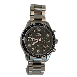 Audi 635 Chronograph 25 Jewel Swiss-Made Transparent Back Watch