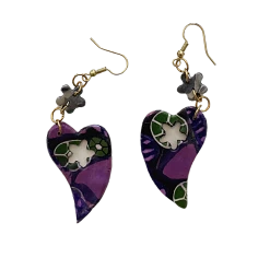 Artisan Lisa Fulgenzi Designs Handmade Polymer Clay Decorative Earrings & Storage Box Set -Curriculum & Resources shop 3473129339