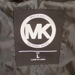 Michael Kors Faux Fur Trim Hood Belted Puffer Jacket Women's Size Large -Curriculum & Resources shop 3474471015