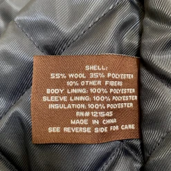 Michael Kors Wool Blend Quilted Lined Jacket Men's Size Large -Curriculum & Resources shop 3474480300