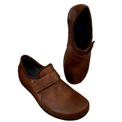 Wolky Desna Cognac Slip-On Shoe Women's Size EU37 US6-6.5